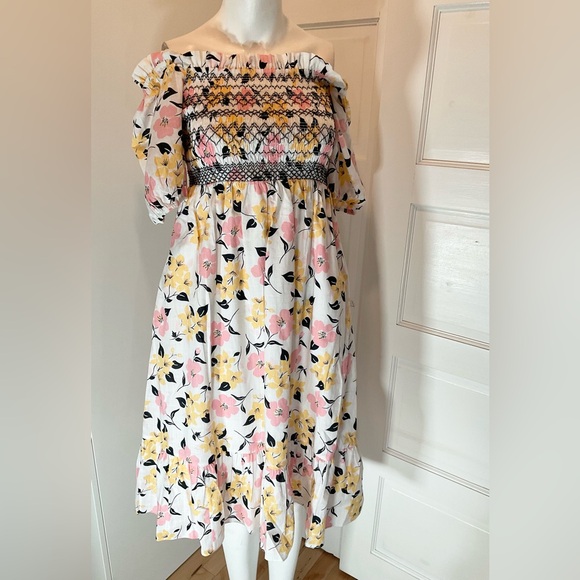 🛑🛑🛑KATE SPADE TIERED FLORAL DRESS - Picture 4 of 11